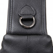 Torba plecak skórzany na jedno ramie czarny Vintage 14414