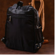 Plecak nylonowy czarny Vintage 14808