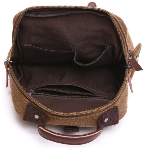 Torebka-plecak na jedno ramię brązowа Vintage 20142