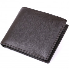 Шкіряний чоловічий гаманець Vintage 20476 Коричневий