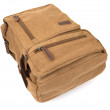 Plecak tekstylny podróżny unisex piaskowy Vintage 20614