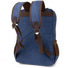 Рюкзак текстильний дорожній унісекс Vintage 20621 Синій