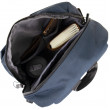 Plecak tekstylny smart unisex ciemny granatowy Vintage 20625