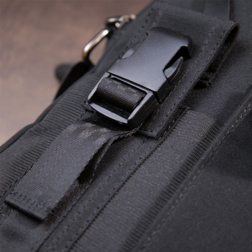 Uniwersalna tekstylna torba męska czarnа Vintage 20660