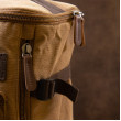 Plecak tekstylny unisex z uchwytami piaskowy Vintage 20664