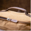 Plecak tekstylny unisex z uchwytami piaskowy Vintage 20664