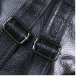 Skórzany niewielki kobiecy plecak czarny Vintage 20675