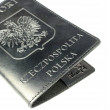 Okładka na paszport Polska Crazy Czarna Shvigel 30001