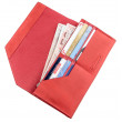 Skórzany portfel-kopertówka z włoskiej skóry GRANDE PELLE 11216