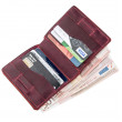 Damski portfel z zewnętrzną kieszenią na drobne GRANDE PELLE 11225