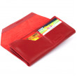 Poziomy portfel-kopertówka z zapięciem na magnes GRANDE PELLE 11318