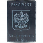 Обкладинка на паспорт Польща шкіра Shvigel 30006
