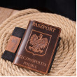 Okładka na paszport Polska skórzana Shvigel  30008