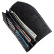 Skórzany portfel - kopertówka unisex na magnes GRANDE PELLE 11214