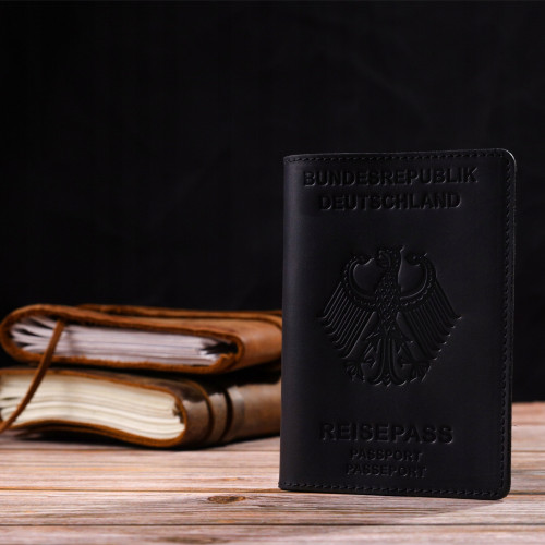 Okładka na paszport Niemcy skórzana Shvigel 30018